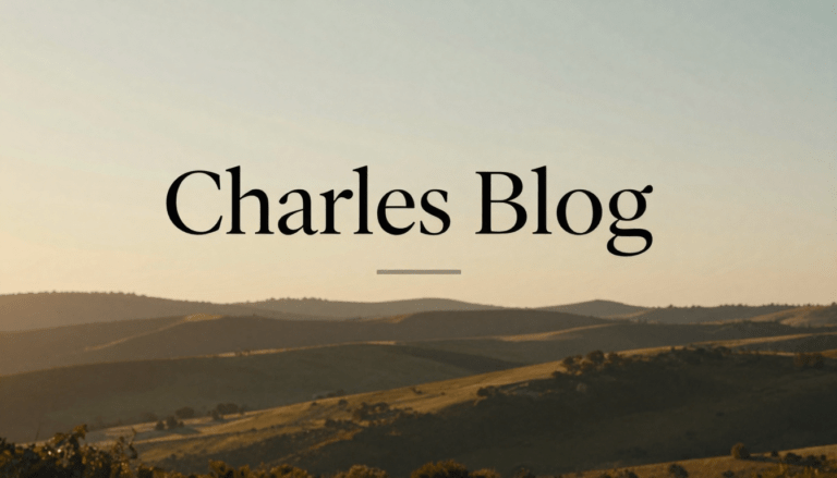Charles Hall Blog