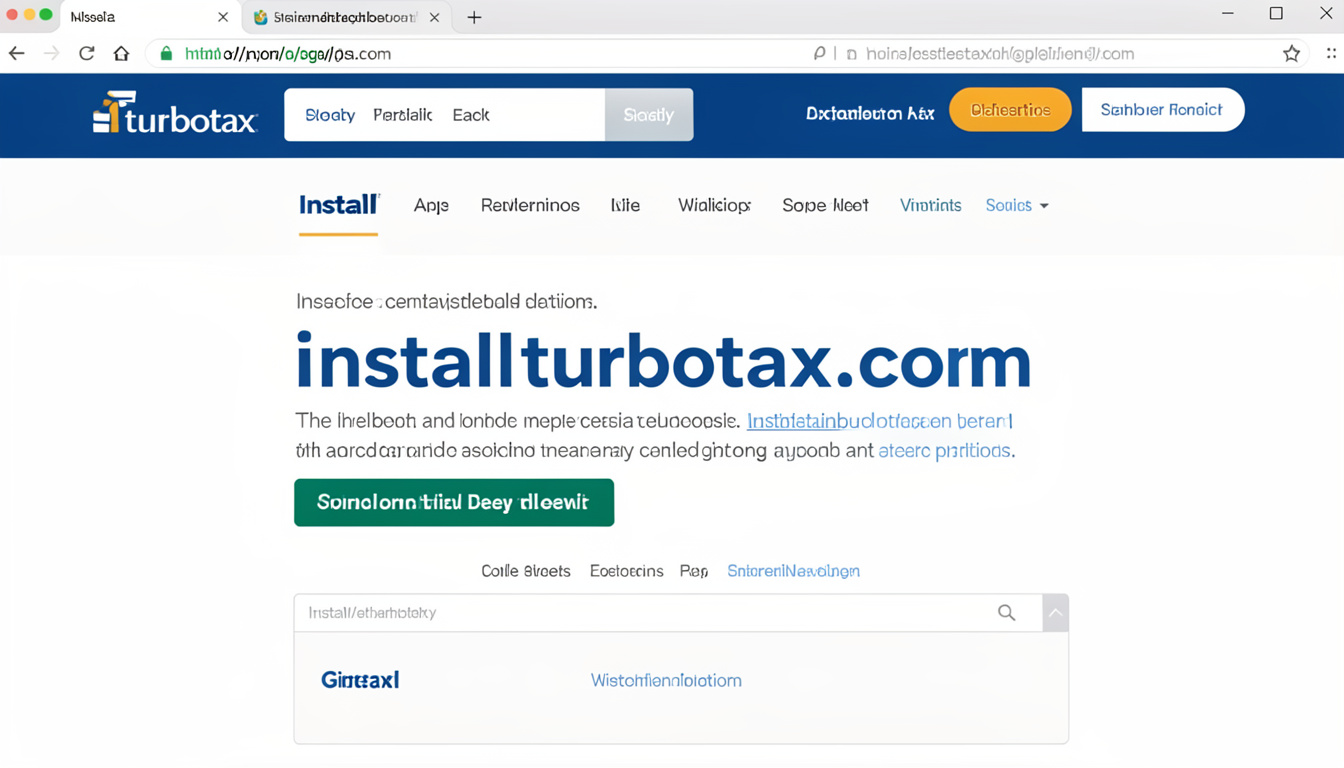 installturbotax com